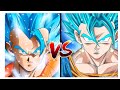 Vegito VS Gogeta power levels (DBZ/DBS/DBGT)