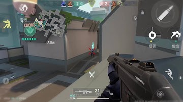 INSANE Valorant Mobile Scrim Highlights | Raw highlights 60 FPS GYROSCOPE 