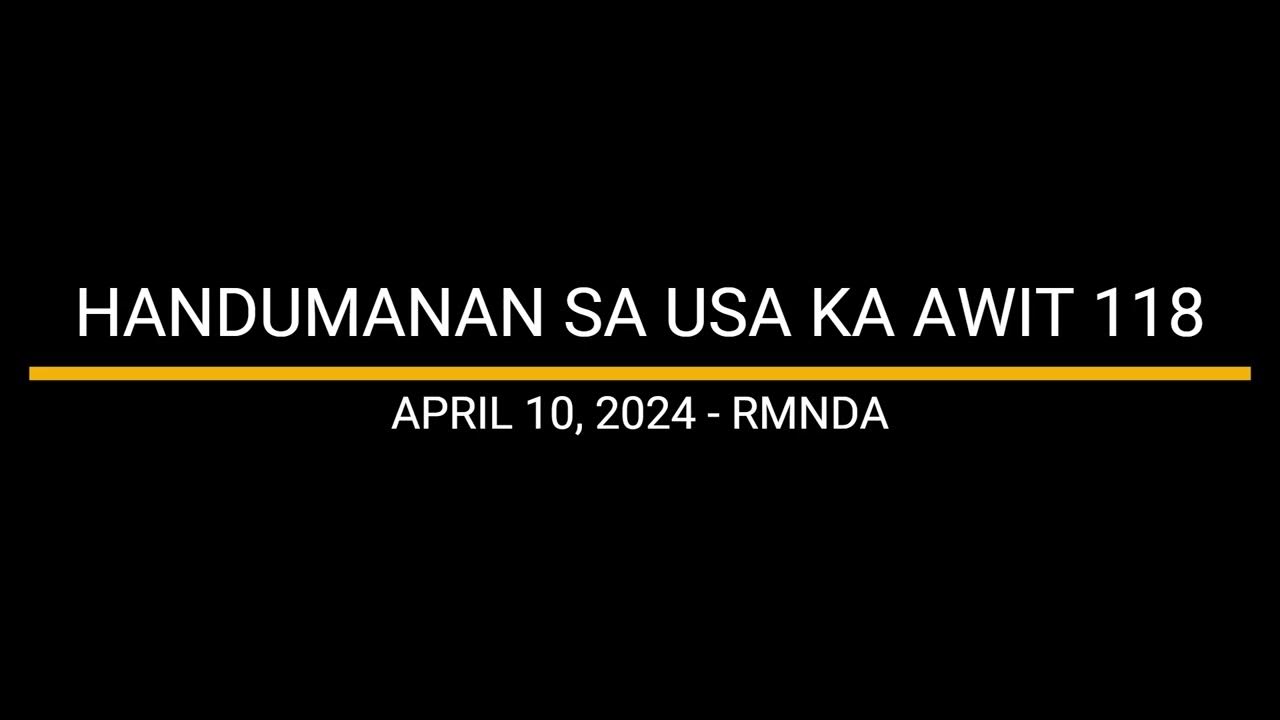 HANDUMANAN SA USA KA AWIT 118 YouTube handumanan-sa-usa-ka-awit-118-youtube