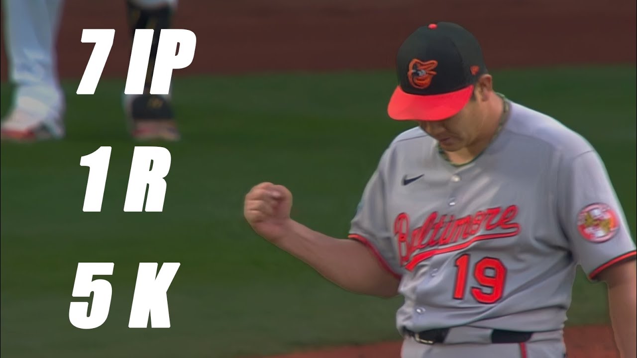Tomoyuki Sugano Throws 7 Strong Innings vs Mariners! | 菅野智之