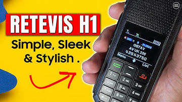 Retevis Ailunce H1 - Dual Band Handheld met GPS en APRS