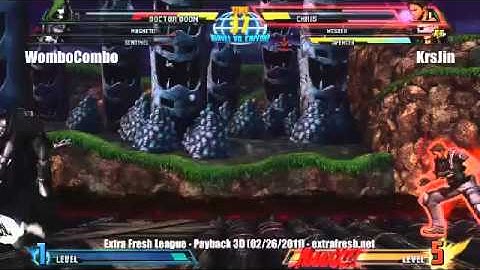 EFL Payback 3D - Marvel vs Capcom 3 Brackets - Wombocombo vs KrsJin