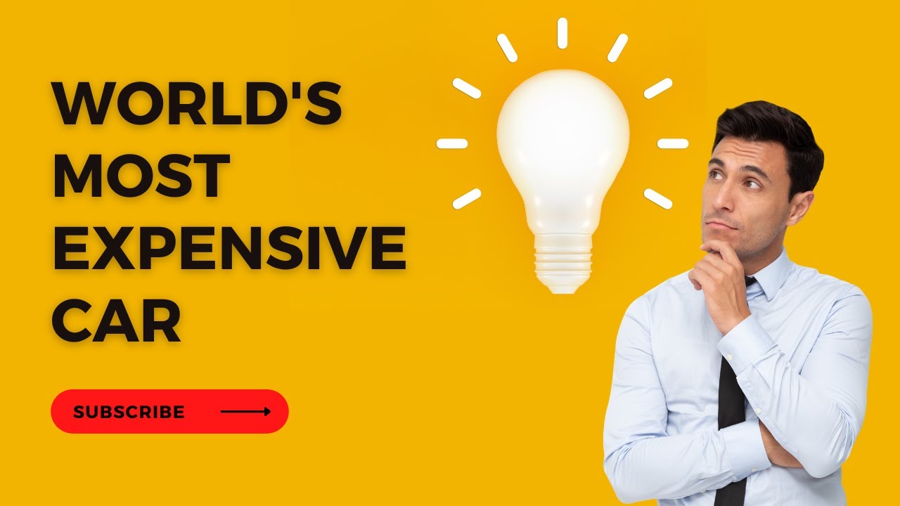 The Most EXPENSIVE CARS In The World 2022 world's most expensive car