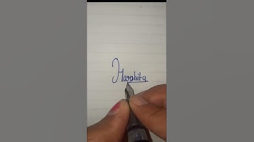 Harshita name signature design❤️, comment what should I do next. #artandcraft #art #viral #shorts