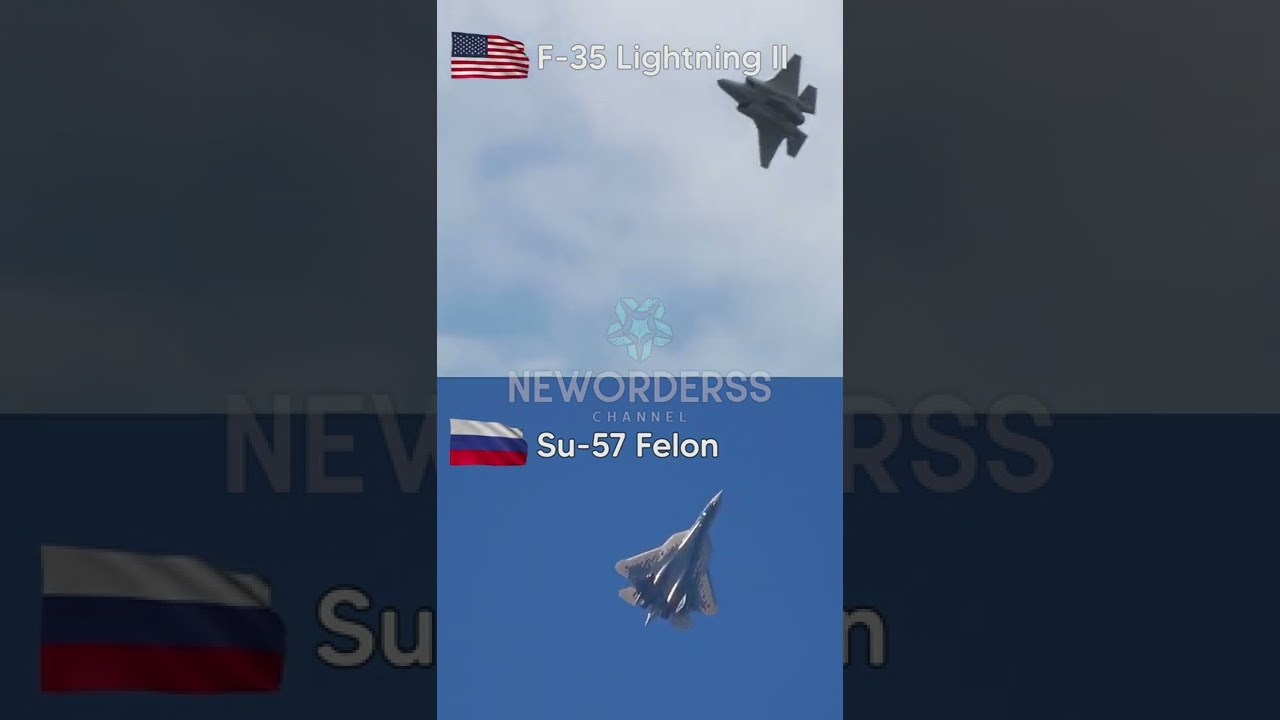 🇺🇸F-35 Lightning II & 🇷🇺Su-57 Felon 