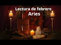 Lectura de febrero. Aries. Solo tú puedes dar ese paso. el Amor es la cura de todo mal.