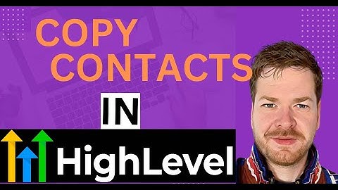 GoHighLevel Tutorial | How To Copy Contacts From One Sub-Account To Another