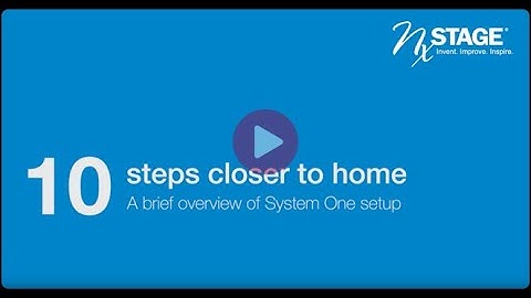 How To Setup the NxStage System One