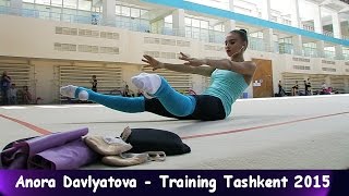 Anora Davlyatova - Training World-Cup Tashkent 2015