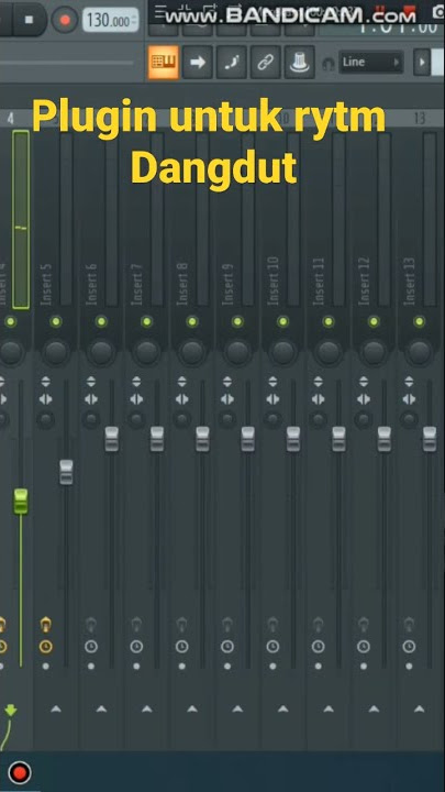 cara membuat rytm seperti dangdut orkes pake vst bawaan