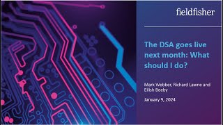 The EU Digital Services Act (DSA) goes live next month - What should I do?