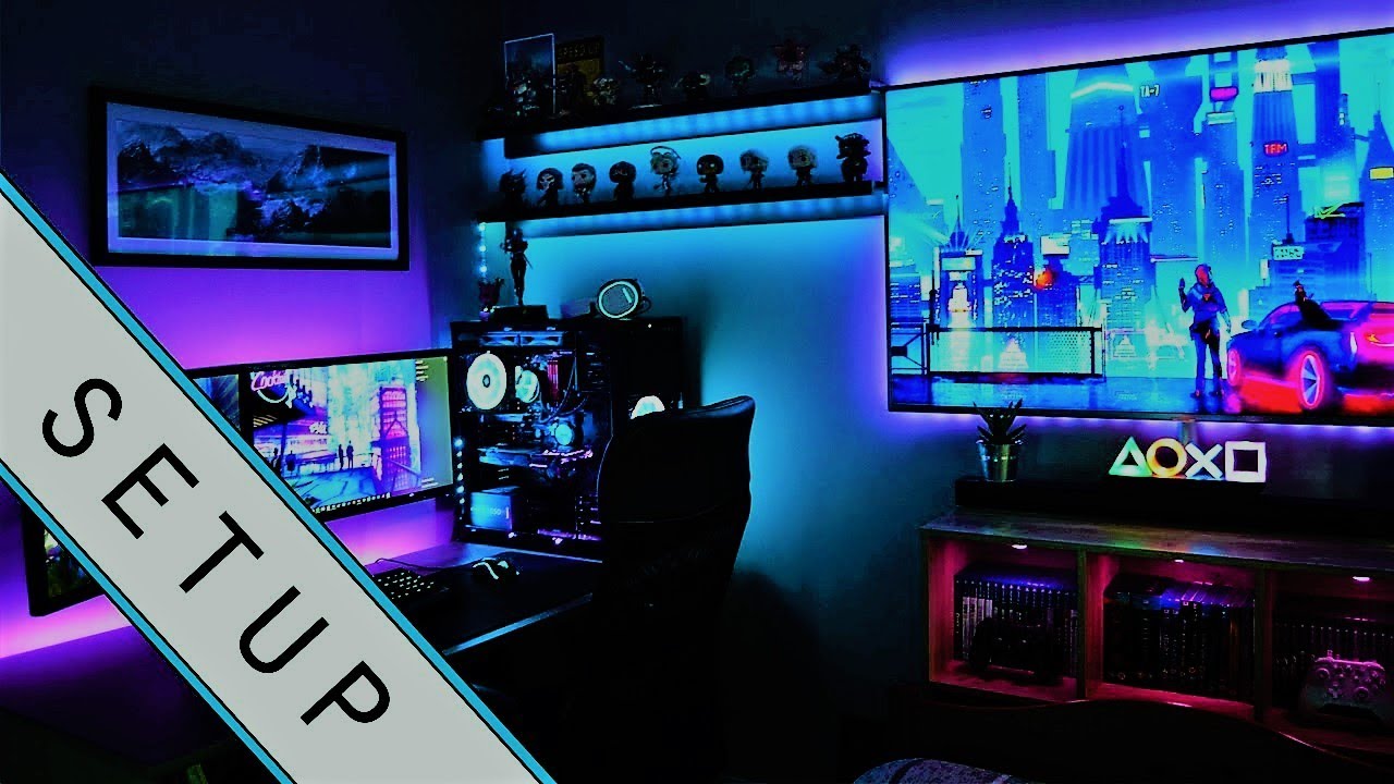 Room gameplay. Gaming Setup Room Tour. Гостиная в стиле геймера. Ultimate Gaming Room. Game Room Tour 2021.