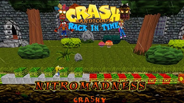 Crash Bandicoot - Back In Time Fan Game: Custom Level: Nitro Madness By Cra5hy