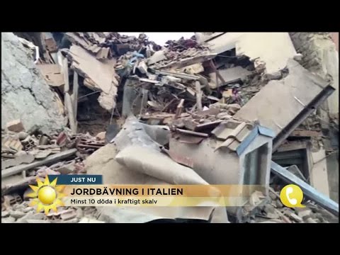 Video: Var Inträffade Jordbävningen I Italien?