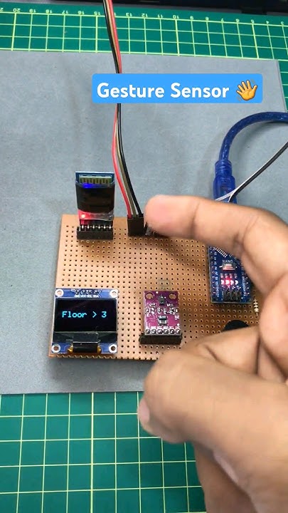 Arduino Gesture Sensor Code | Arduino OLED Display Code | Arduino ...