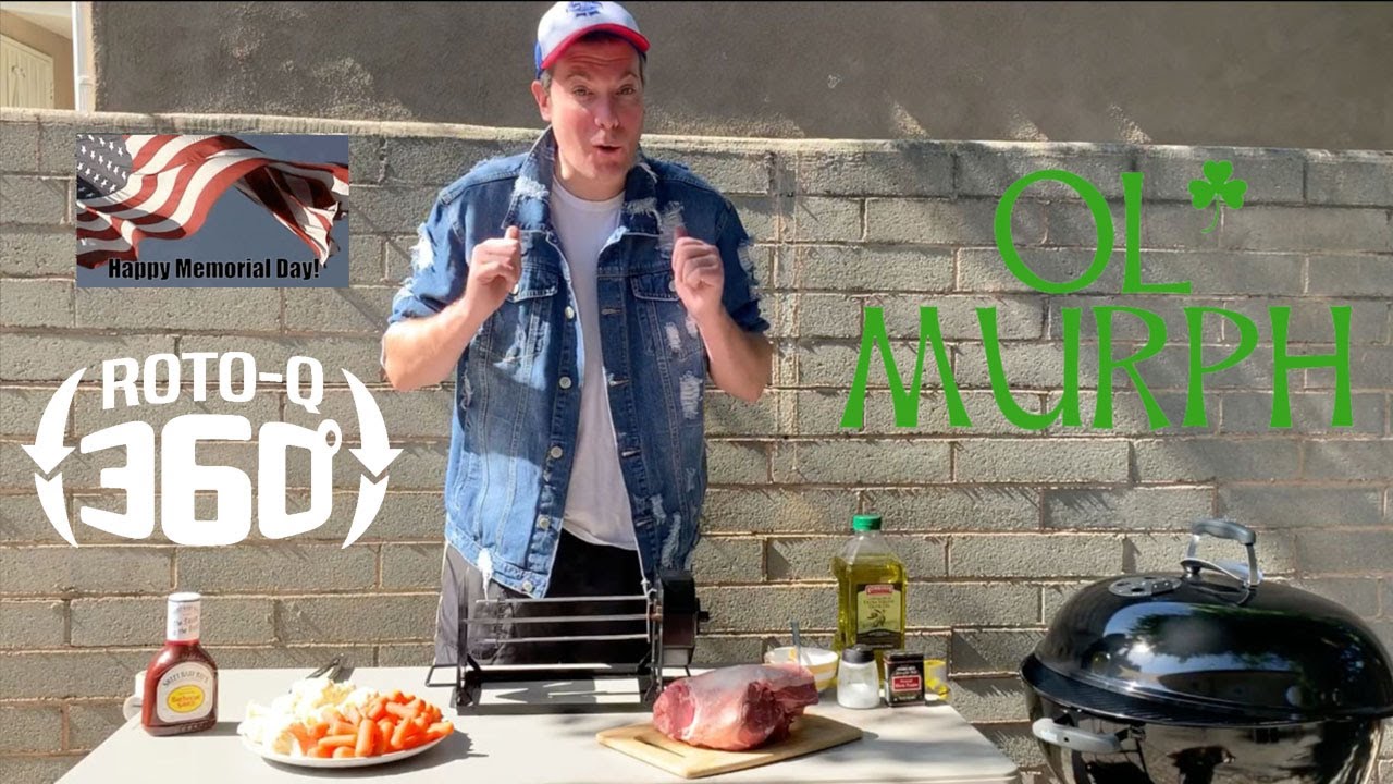 ROTOQ 360 x Weber Grill x Leg of LAMB (5.5 LB) Memorial Day Weekend (Chef Ol'Murph) Ep 9 Indiegogo