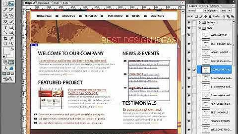 psd to html and css - part #15  prepare tag for content