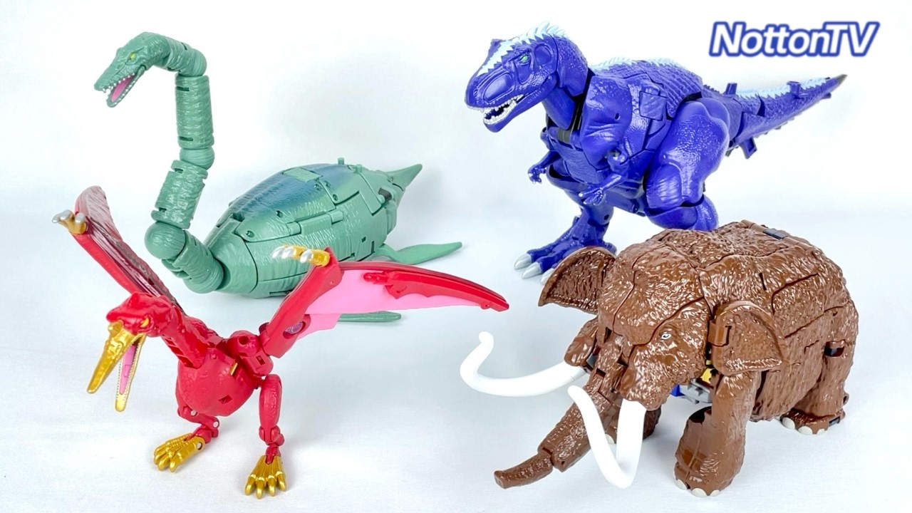 Beast Wars Neo - Big Convoy and Magmatron Transform!! - YouTube