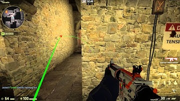 T-Side Drop Pop Flash de_cbble (Jacked)