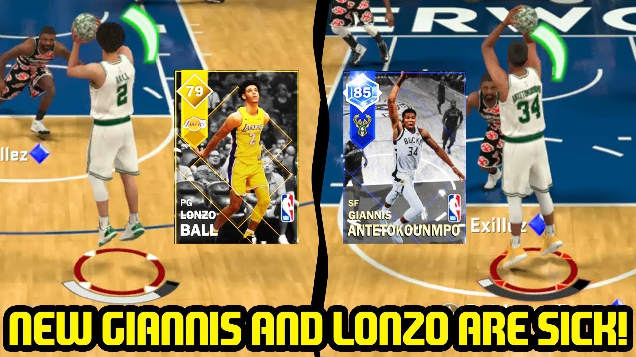 MOMENTS GIANNIS AND LONZO BALL! FULL MOMENTS TEAM! NBA 2K18 MYTEAM GAMEPLAY