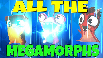 ALL THE MEGAMORPHS - EVOLVING ALL SLUGS - NEW UPDATE Slugterra Slug It Out 2 (Bajoterra)