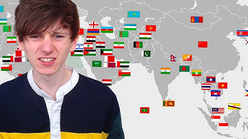 Can I name all 49 Flags of Asia?