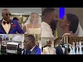 Kwame Despite's Brother, Ofori daughters white wedding;"You may kis.s the bride & Exchange of vows