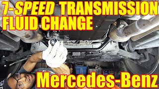 How To Change The TRANSMISSION FLUID On Your MERCEDES-BENZ 7 SPEED | S Class S500 W220 722.9