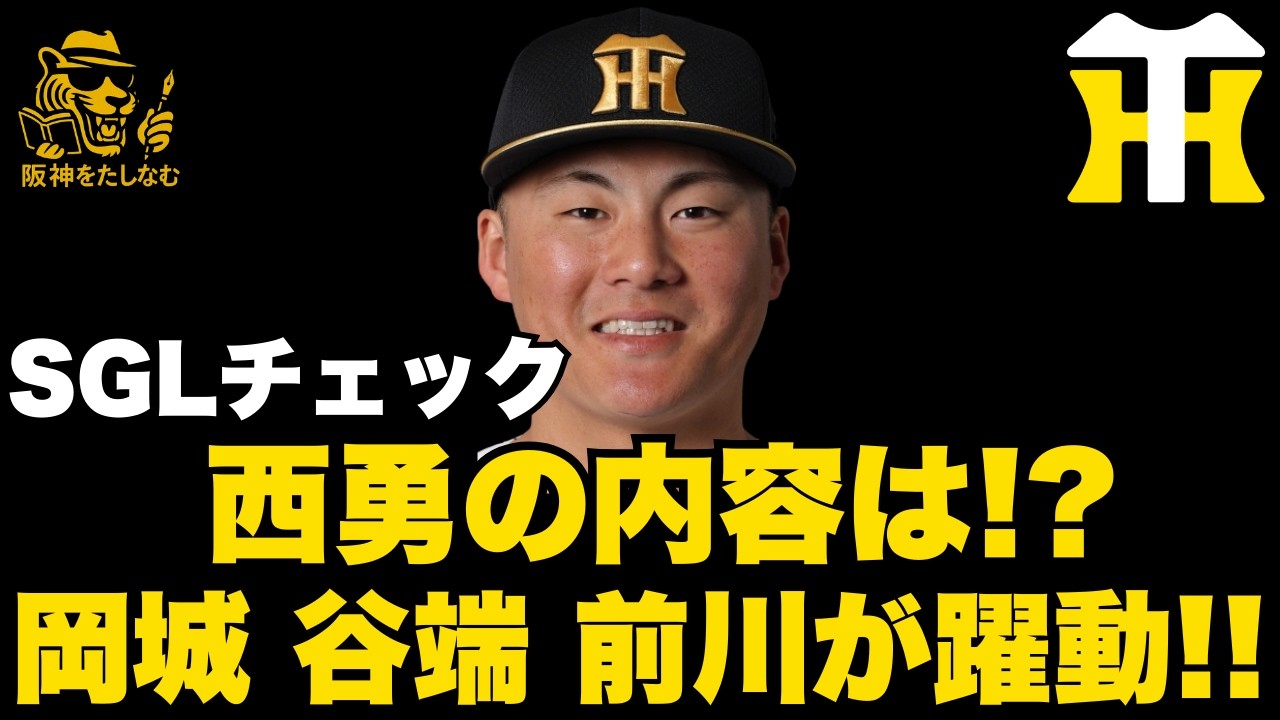 岡城、谷端、前川が結果を出す‼️打撃内容は⁉️西勇が３回無失点‼️西勇が控えてくれると大きい‼️#阪神タイガース＃阪神タイガをたしなむ#阪神　オープン戦＃立石 正広