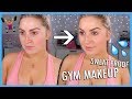 GYM MAKEUP ROUTINE! 🏋️‍♀️💦 Sweat Proof Foundation??
