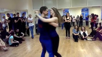 Открытый урок | HDF Studio.| Bachata от Kseniia Madiudia & Denys Bogdanov
