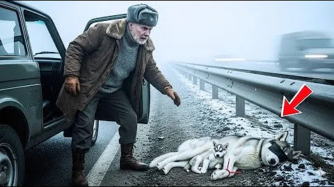 „Porzucona na śmierć husky. Ten staruszek zmienił wszystko.”