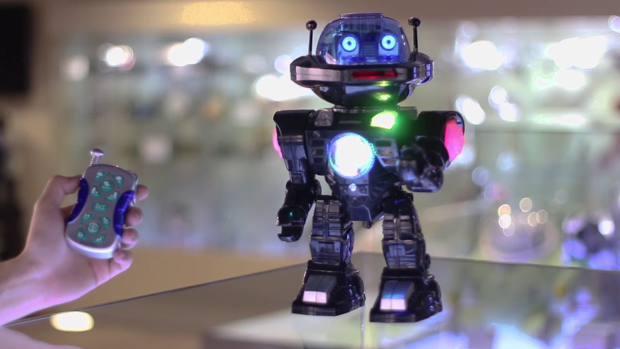 Empuje hacia abajo James Dyson Cerveza Robi The Robot Juguetrónica - YouTube