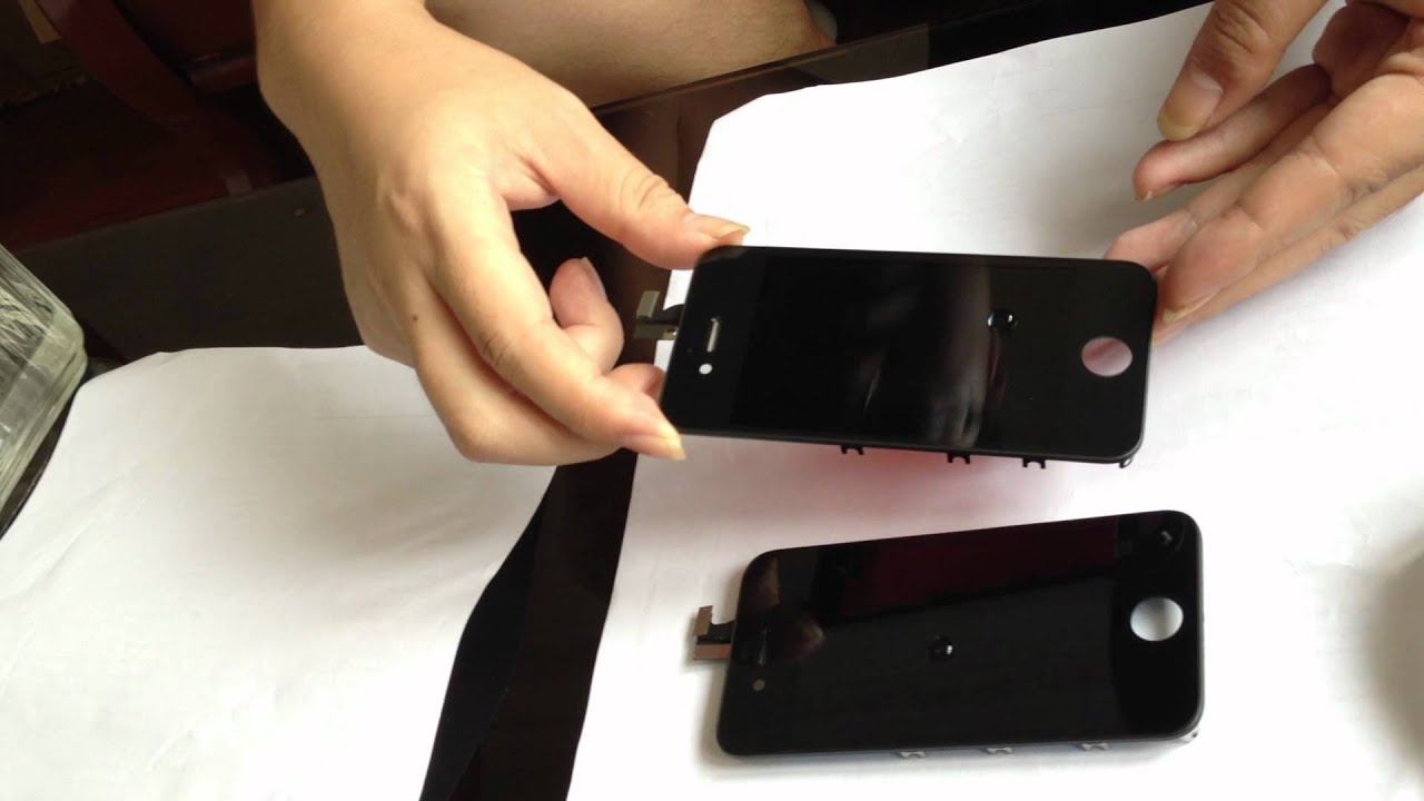 how-to-identify-original-iphone-4-lcd-digitizer-screen-assembly-youtube