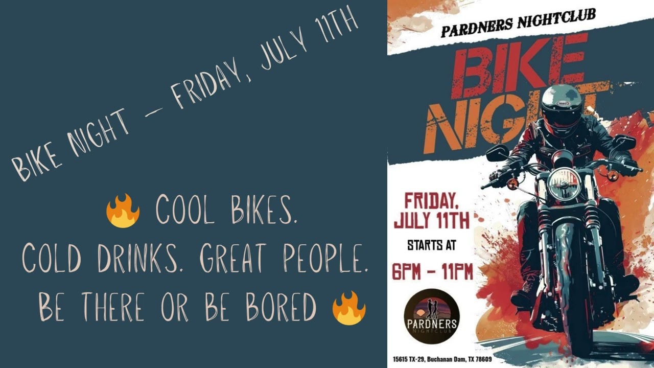 🔥 Bike Night at Pardners! 🔥