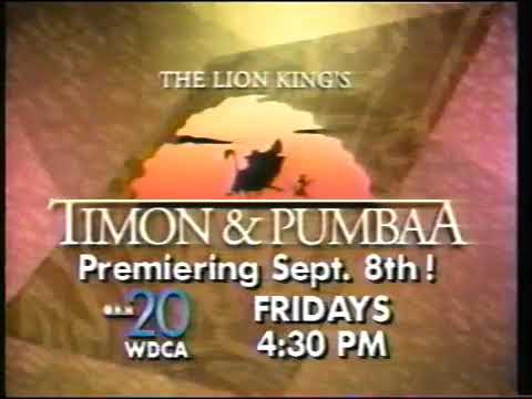 Timon and Pumbaa promo 1995