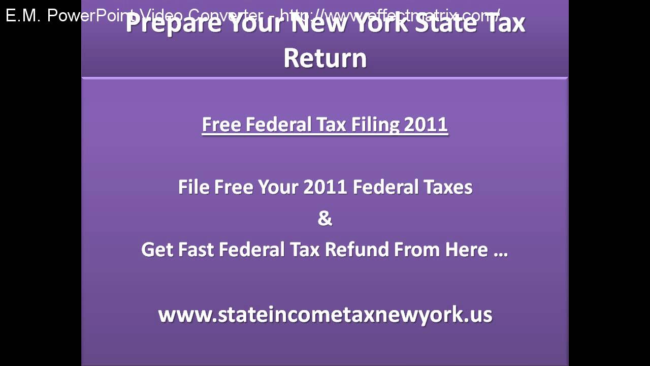 Prepare Your New York State Tax Return Prepare Ny State Taxes And Get