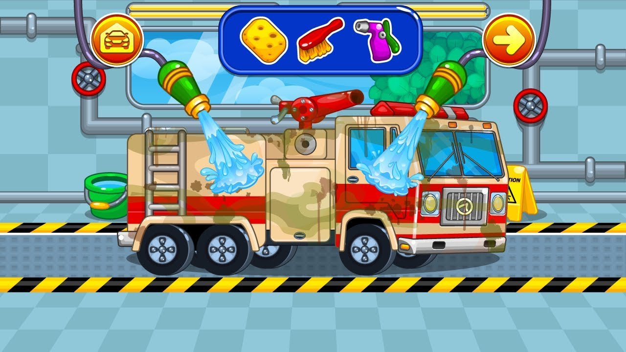 Car Wash Game For Kids - Monster Truck | YOVO games for KIDS | Games From YOVO Games