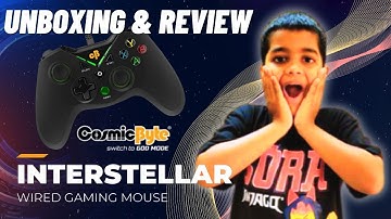 Ultimate Review: Cosmic Byte Interstellar Wired Gamepad Unboxed! 🎮✨