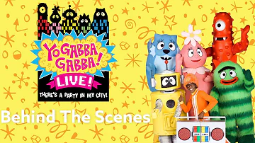 Yo Gabba Gabba Live! There's A Party In My City (BEHIND THE SCENES)