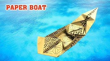 Hoe maak je een papieren boot die op water drijft?