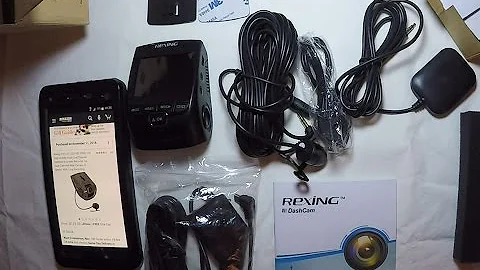 Unboxing: Rexing V1P 2.4" LCD 1080p Dashcam + GPS Logger
