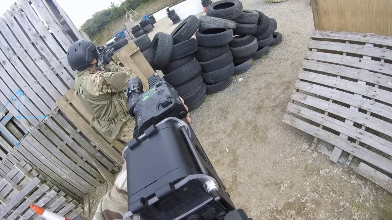 Kilkenny Airsoft, Domination (Duel Gopro) G&G srxl, ASG Vz61 scorpion