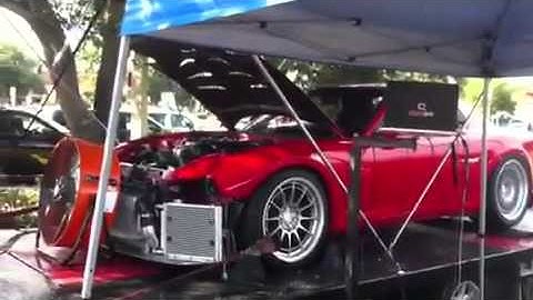 Turbo LS RX7 on Dyno Boss Mobile Dyno