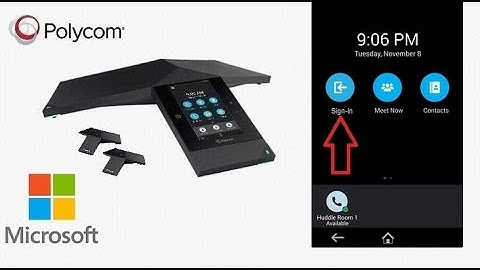 Sign-in Polycom Trio or VVX to Skype for Business Online
