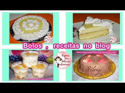 BOLOS DELICIOSOS, RECEITAS COM PASSO A PASSO NO BLOG # 1