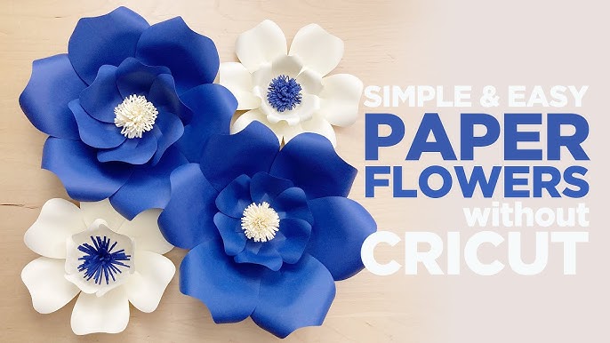 Giant Paper Flower for a DIY Wedding Backdrop - Craft Tutorial – Smile  Mercantile Craft Co.