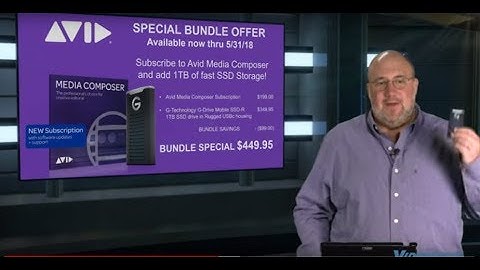 Avid Media Composer Videoguys NewsDay 2sDay Live Webinar