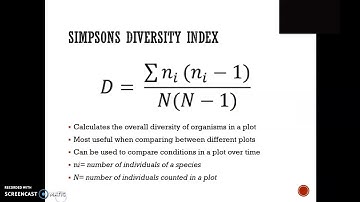 University of New England Bio 105: Exercise 2 Sampling With Quadrats