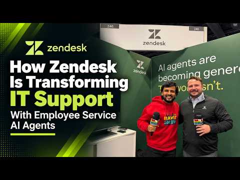 How Zendesk Is Transforming IT Support With Employee Service AI Agents